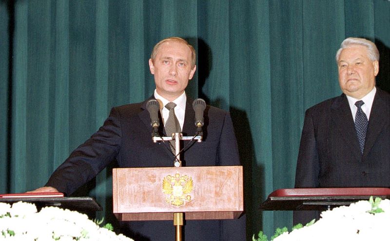 Этот день: 25 лет с момента первой инаугурации Президента Владимира Путина
