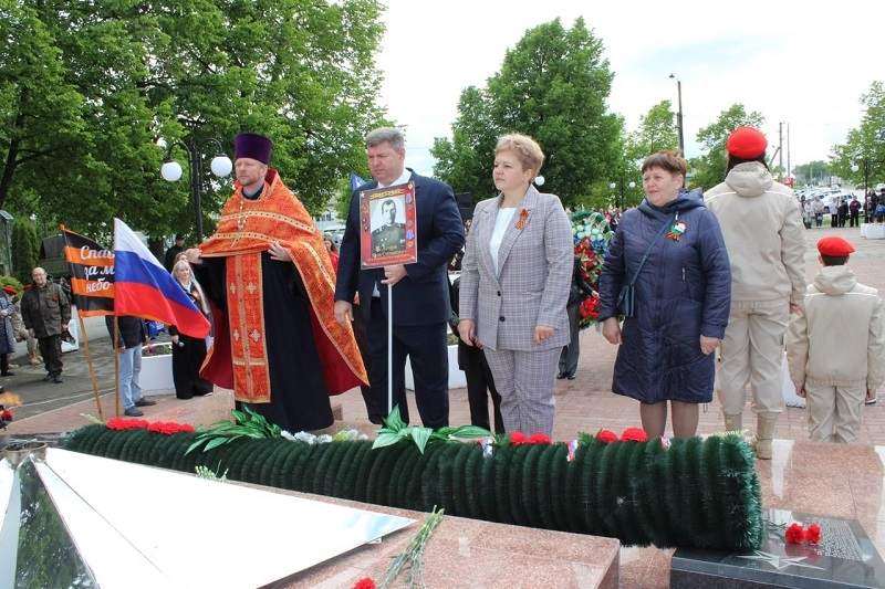 В Сызранском районе торжественно отметили 80-летие Победы в Великой Отечественной войне