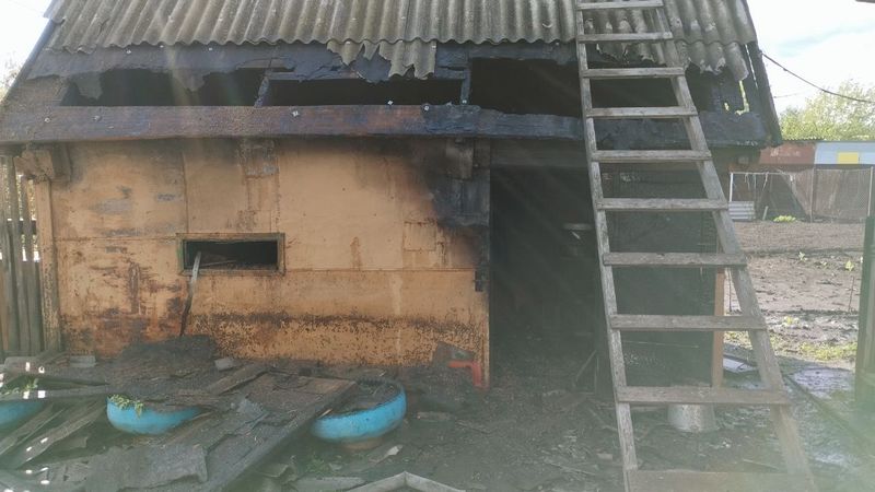 В Самарской области в полыхавшей бане был обнаружен труп