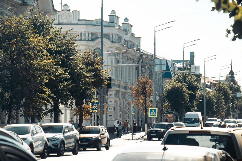 Атмосферные фронты, идущие с Волги, несут в Сызрань дожди и грозы