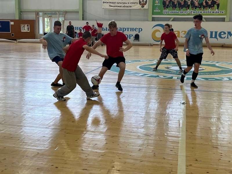 Сызранские курсанты ВПК «ЩИТ» лидируют в футболе на сборах «Гвардеец»