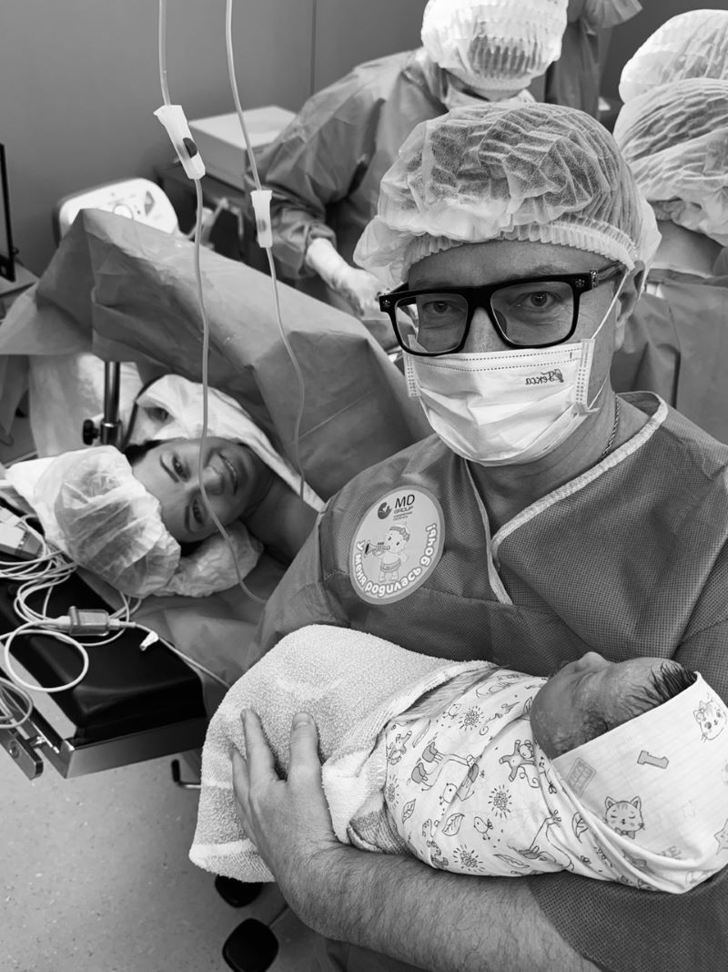 Cамарский баянист Сергей Войтенко стал отцом в третий раз