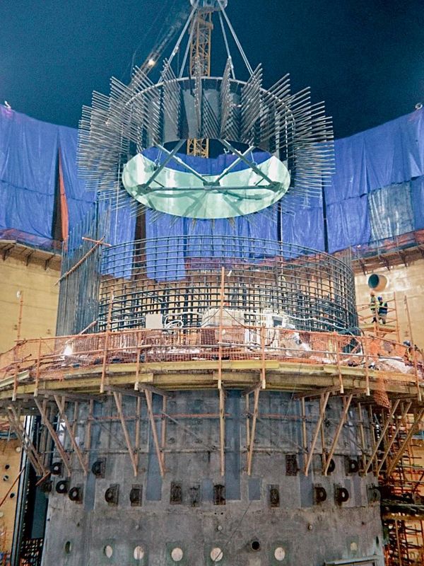 Владимир Путин дал старт установке на египетской АЭС созданного в Сызрани корпуса реактора