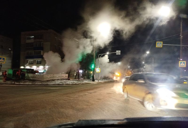 Авария на сетях поддала пару жителям Сызрани